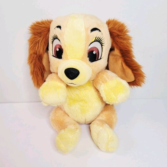 Disney Babies Lady & The Tramp Lady Dog Stuffed Plush Baby Puppy - Picture 1 of 4